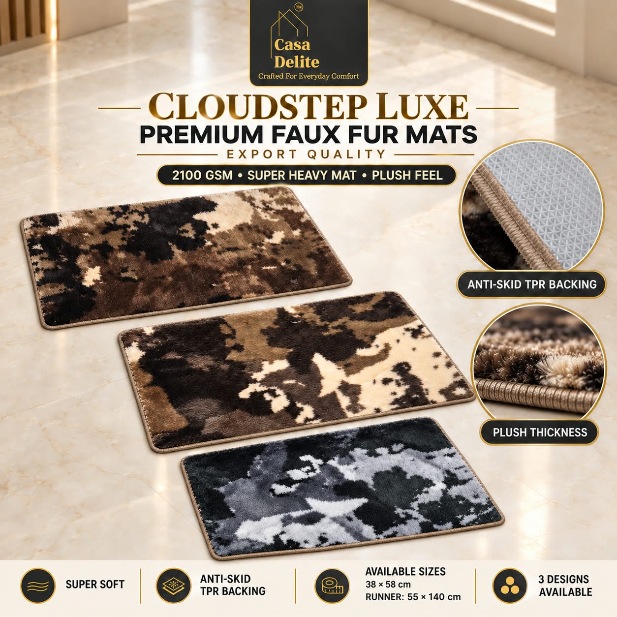 Micro Rabbit Short Piles Mats 06